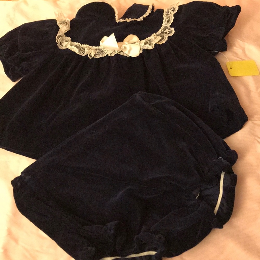 🎁”BOGO” Dark Blue Baby Doll outfit ( set)Bundle - Picture 2 of 6